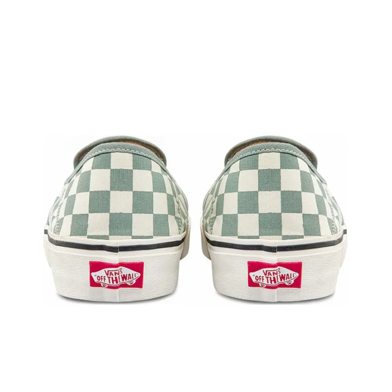 Vans Slip on Low Tops Casual Skateboarding Shoes Unisex Green White-4