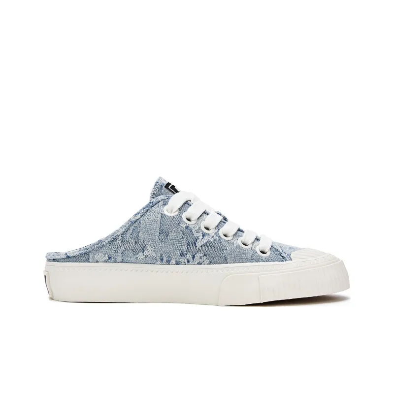 STARTER Breathable Low Top Skateboard Shoes Women's Denim Blue-1