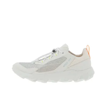 Ecco M Cushioning Anti Slip And Wear Resistant Breathable Coverage Low Top Sports Casual Shoes Women's White
