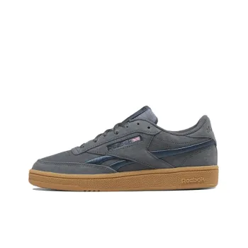 Reebok Club C Skateboard Shoes Women's Low-Top Dark Gray