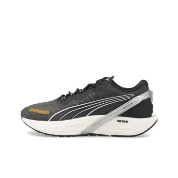 PUMA Run Xx Nitro 'Black Metallic Silver' Women's