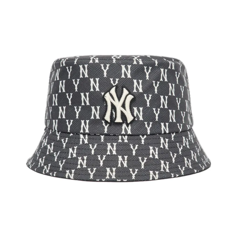 MLB New York Yankees Polyester Bucket Hats Unisex Black-0