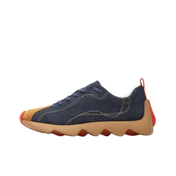 HERMES Envol Low Top Casual Shoes Men's Blue Black