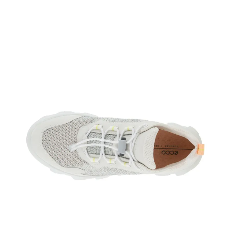 Ecco M Cushioning Anti Slip And Wear Resistant Breathable Coverage Low Top Sports Casual Shoes Women's White-4