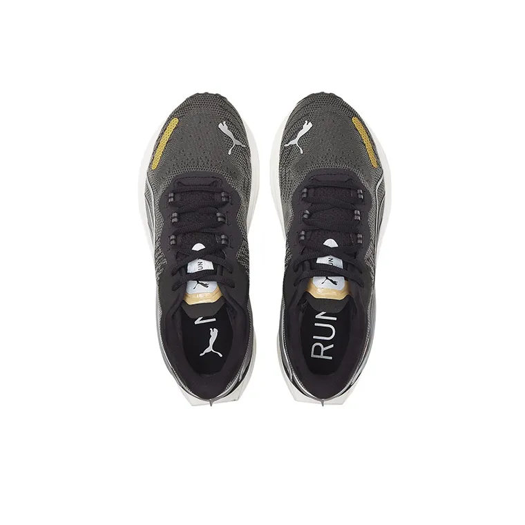 PUMA Run Xx Nitro 'Black Metallic Silver' Women's-2