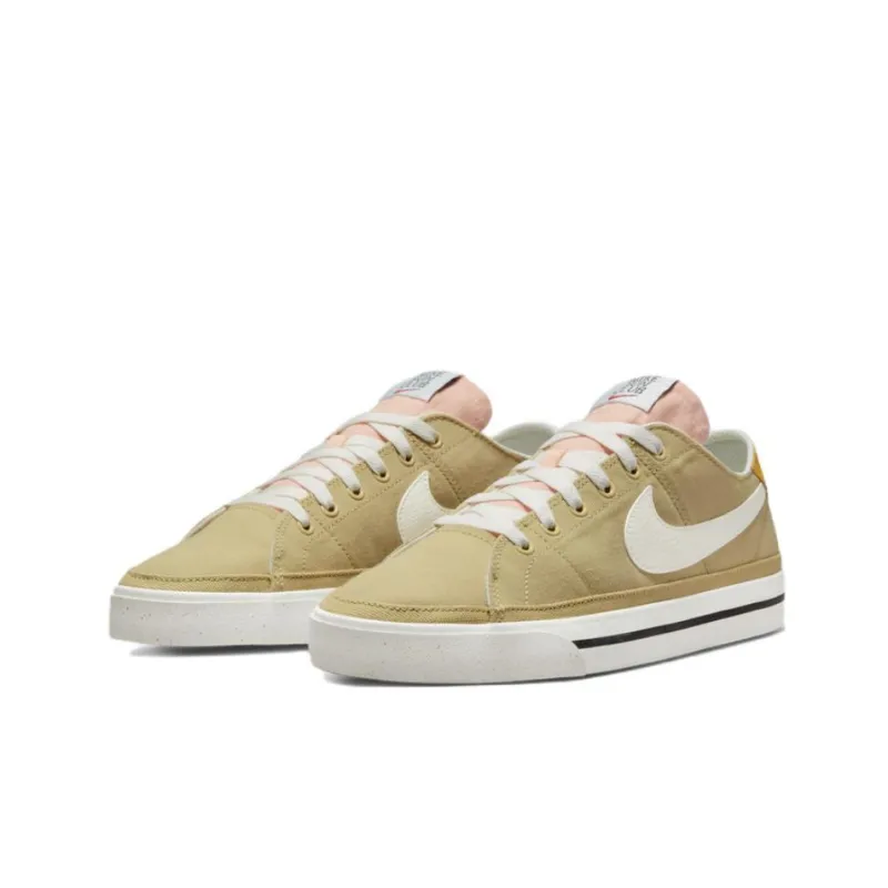 Nike Court Legacy Canvas Next Nature 'Wheat Grass Sail 'Brown White'-2