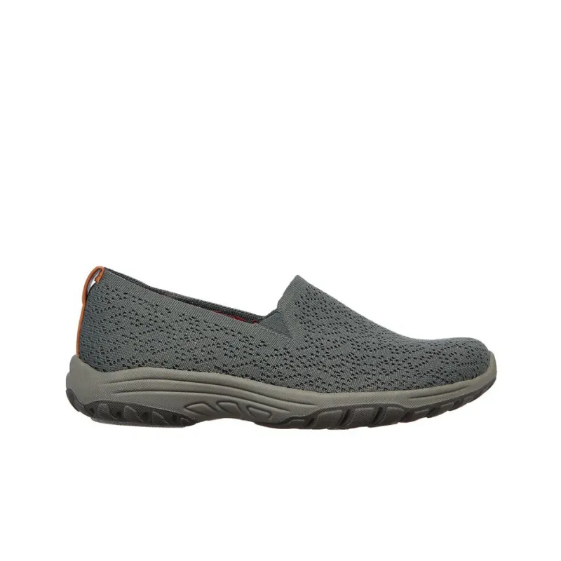 Skechers Reggae Fest Casual Shoes Women's Low-Top Charcoal Gray-1