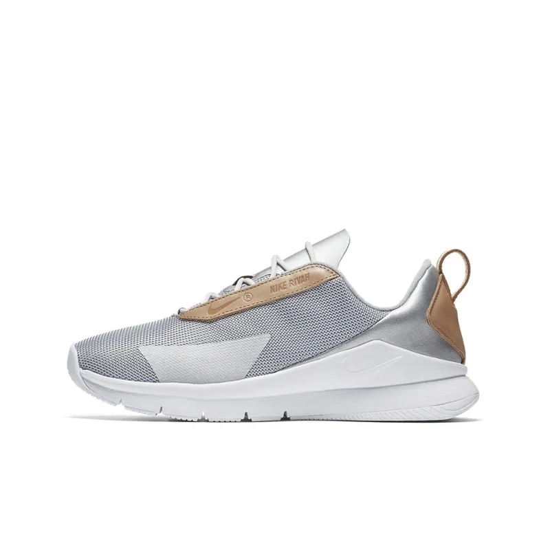 Nike Rivah Se Premium 'Metallic Silver White' Women's-0