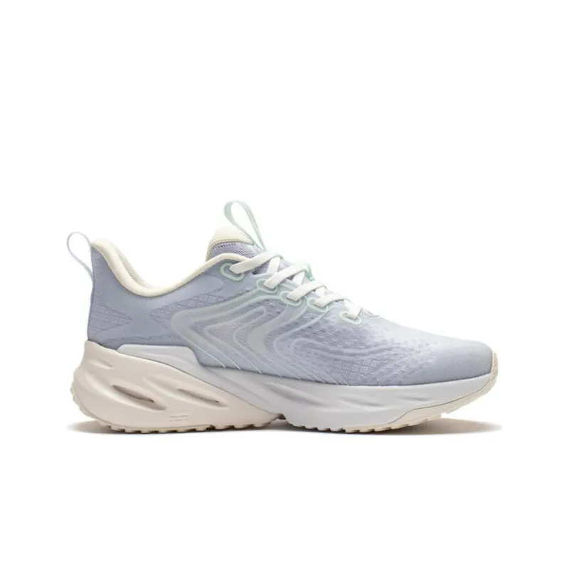 LiNing EazGo Shock Absorbers Rebound Low Top Running Shoes Women's Sky Feather Blue-1