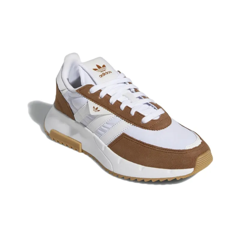 Adidas Originals Retropy F2 Casual Shoes Women's Low Top White/Brown-2
