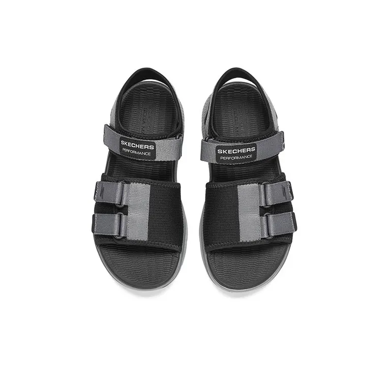 Skechers Go Consistent Sandal 'Grey Black'-3