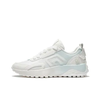 LINING CF Casual Shoes Women's Low Top Mist White/Aqua Blue
