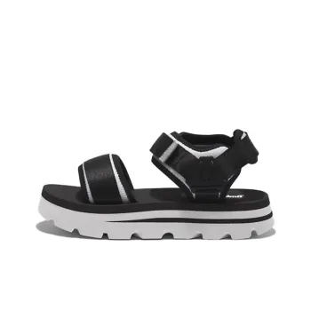 Timberland Euro Swift Beach Sandals Women's Black White