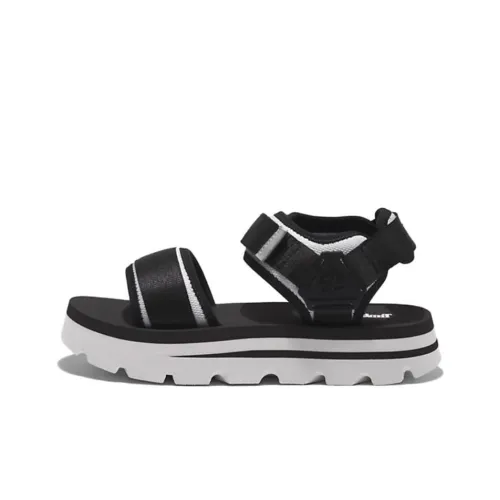 Timberland Euro Swift Beach Sandals Women's Black/White