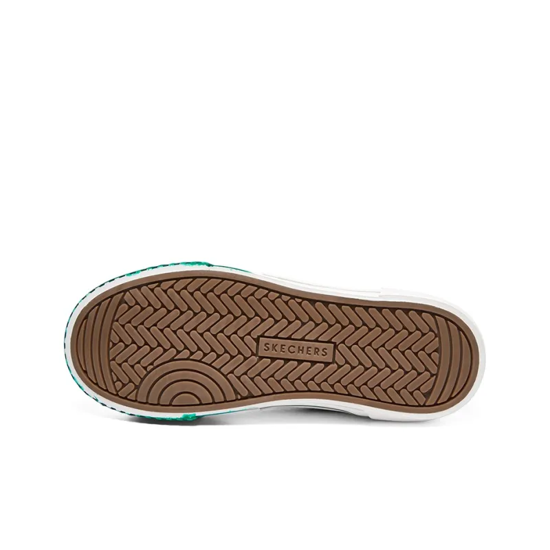 Skechers Keep Fresh New Moon X Circleclean 'Black Green' Women's-5
