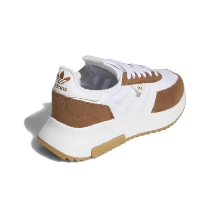 Adidas Originals Retropy F2 Casual Shoes Women's Low Top White/Brown-3