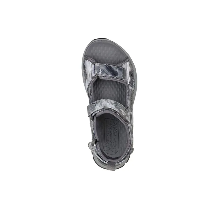 Skechers Respected Beach Sandals Men Gray-3