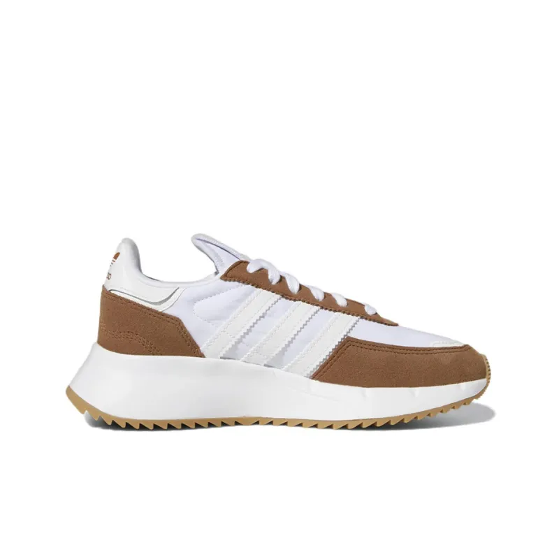 Adidas Originals Retropy F2 Casual Shoes Women's Low Top White/Brown-1