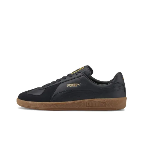 PUMA Army Trainer Skateboard Shoes Unisex Low-Top Black/Brown