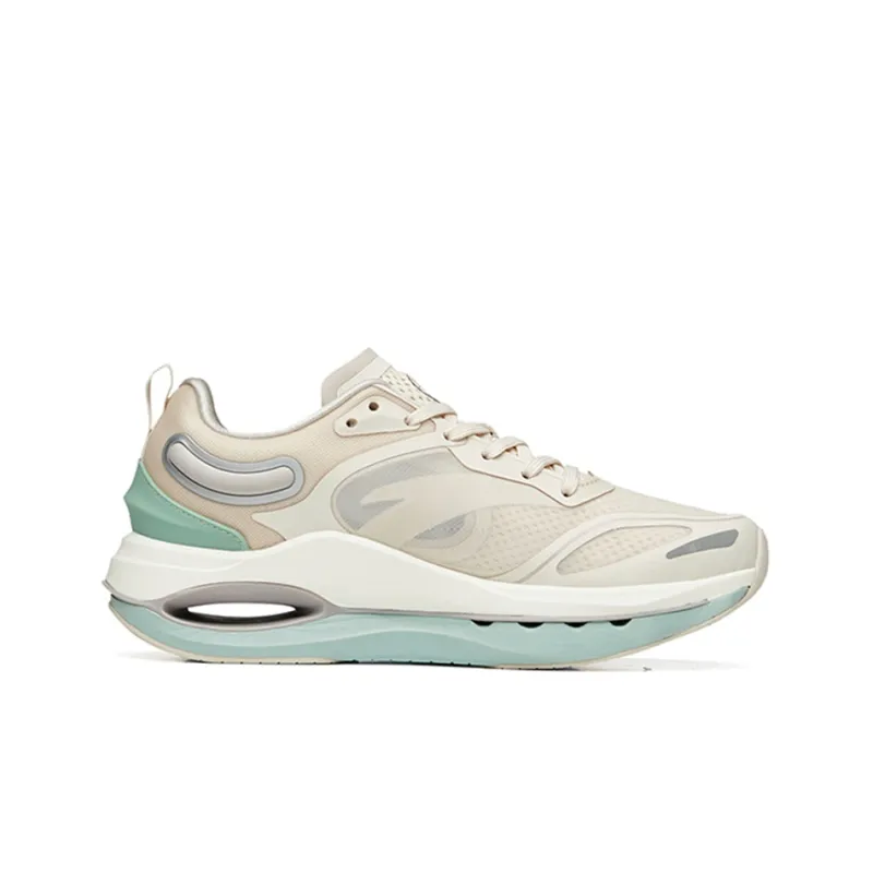 Anta Star Ring 1.0 Star Halo Low Top Running Shoes Women's Mud Gray-1
