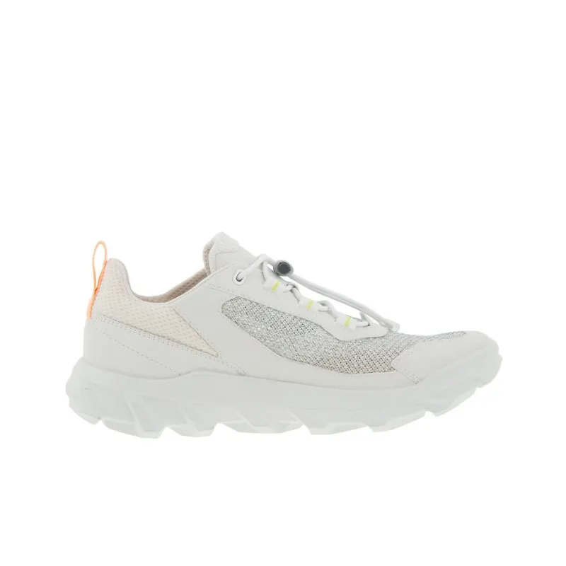 Ecco M Cushioning Anti Slip And Wear Resistant Breathable Coverage Low Top Sports Casual Shoes Women's White-1