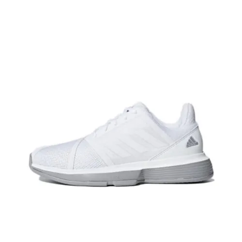 Adidas Courtjam Bounce Tennis Shoes Women's Low-Top White