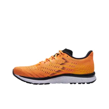 361° Cushioning Abrasion Resistant Breathable Low Top Running Shoes Men's Pineapple Yellow