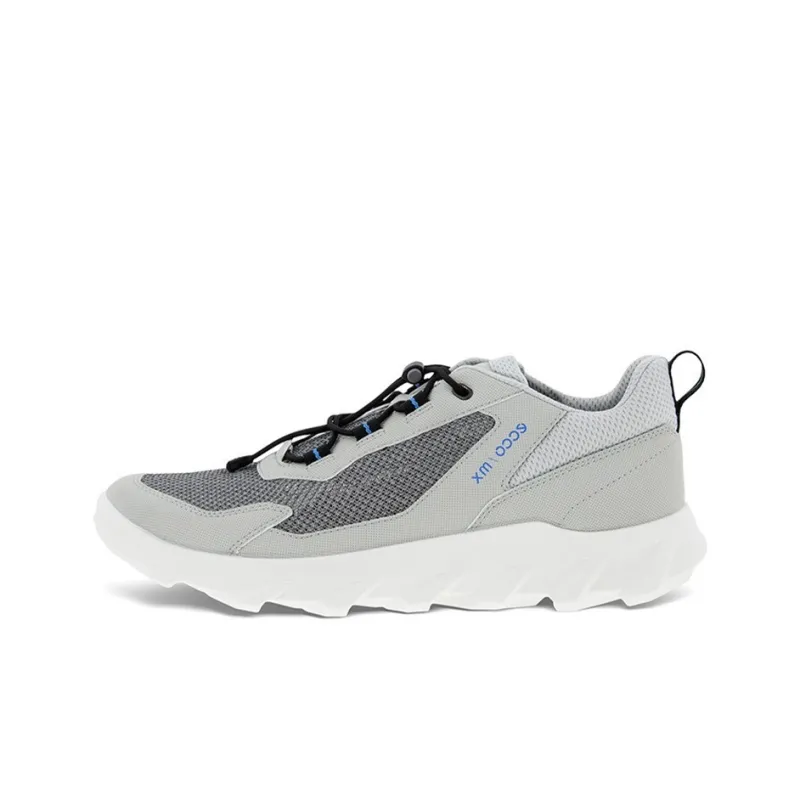 Ecco Drive Anti Slip And Wear Resistant Coverage Low Top Running Shoes Men's Gray-0