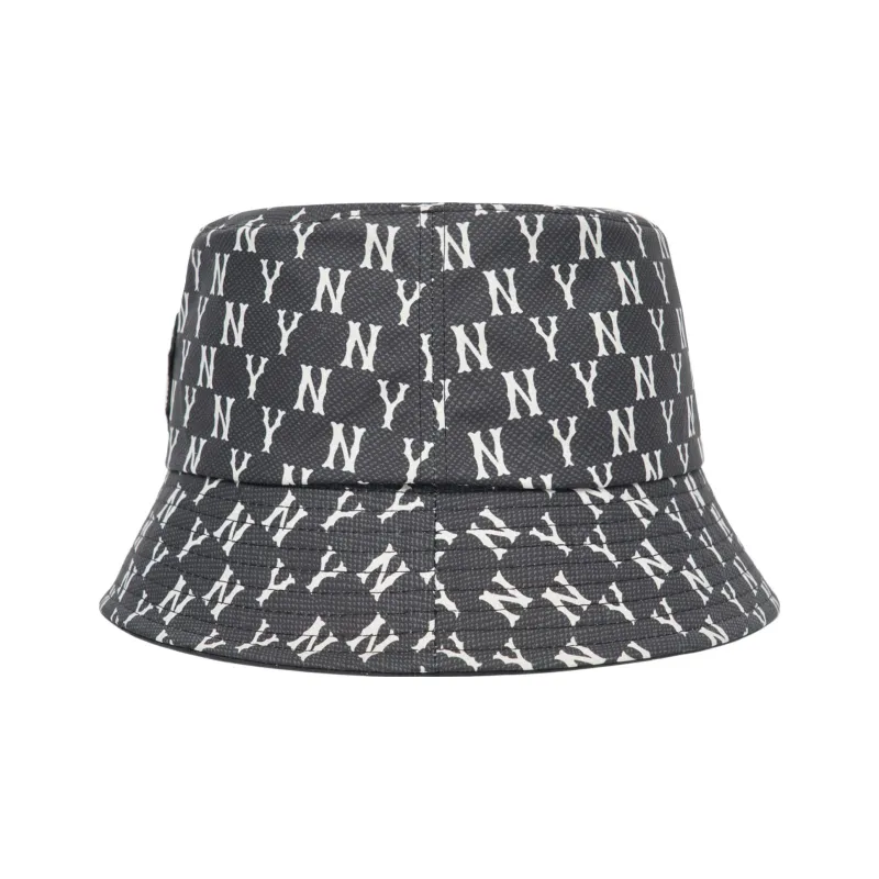 MLB New York Yankees Polyester Bucket Hats Unisex Black-2