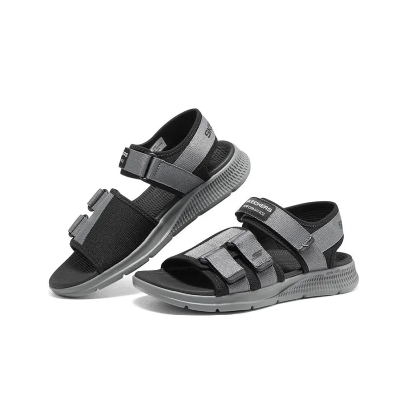 Skechers Go Consistent Sandal 'Grey Black'-2