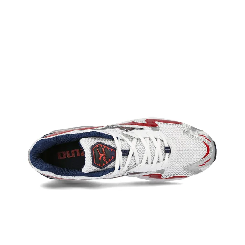 Mizuno Wave Rider 10 OG White Blue Red 2020-4