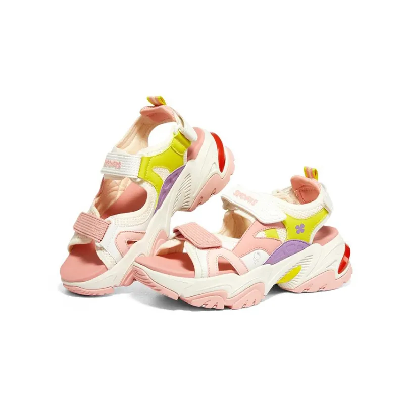 Skechers Stamina V2 SpongeBob Mecha Sandal Beach Sandals Women's White Pink-2