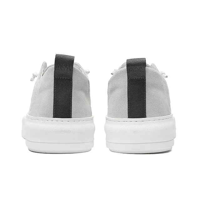 Anthony Miles Skateboard Shoes Men Low Top White-3