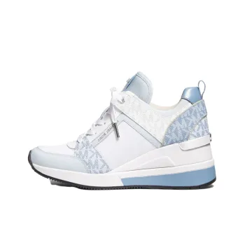 MICHAEL KORS Georgie Sports Casual Shoes Women's White Blue