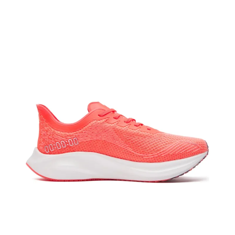 Erke ERKE Extreme Wind SP Breathable Low-Top Running Shoes Men's Fluorescent Pink True White-1