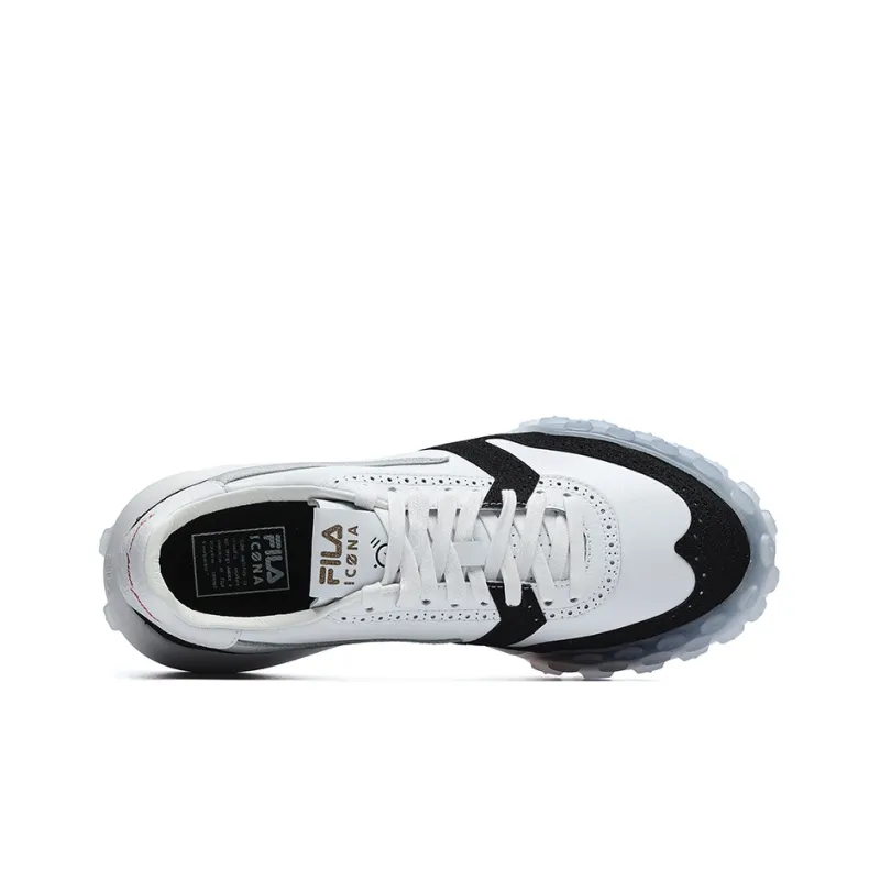 FILA Icona Casual Shoes Men Low Top FILA White/Black-4