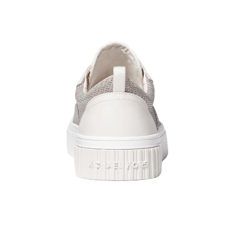 MICHAEL KORS Oscar Low-Top Stylish Skateboarding Shoes Women's Ecru-4
