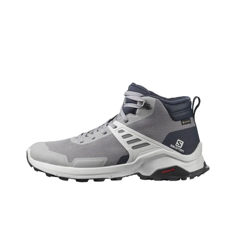 SALOMON X Ultra 4 Wear-Resistant Mid-Top Hiking Shoes-0