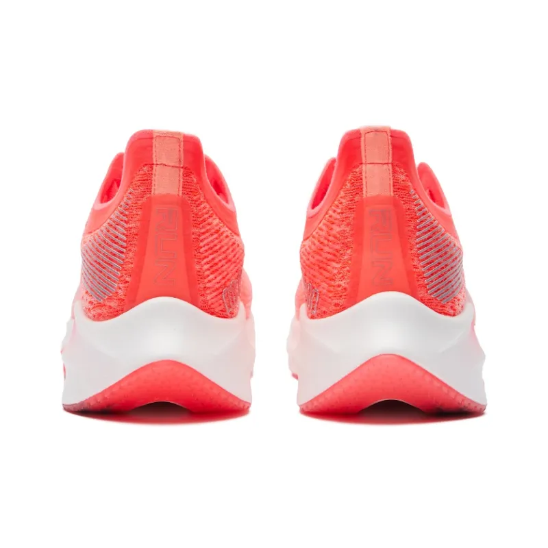 Erke ERKE Extreme Wind SP Breathable Low-Top Running Shoes Men's Fluorescent Pink True White-3
