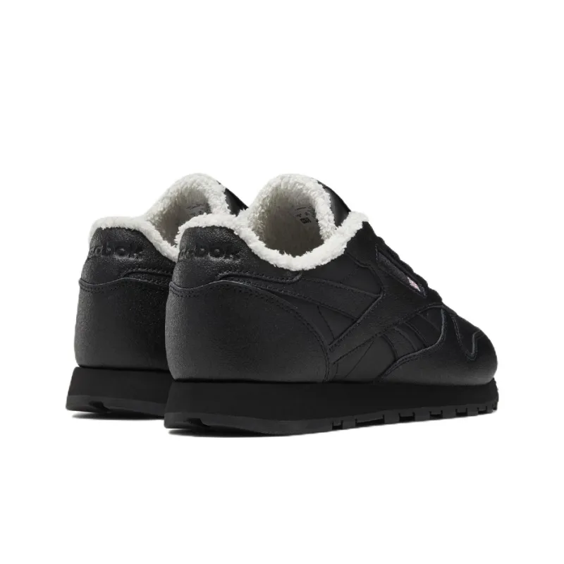Reebok Women's Classic Leather 'Black Chalk' Women's-3