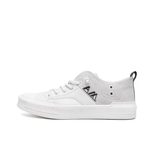 Anthony Miles Skateboard Shoes Men Low Top White
