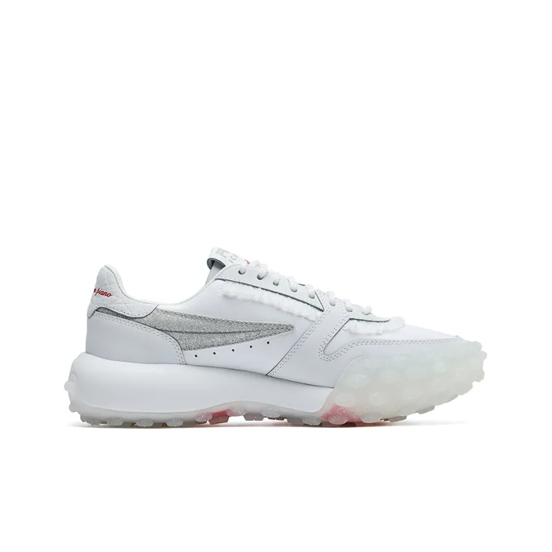 FILA Gara Casual Shoes Women's Low-Top FILA White/Silver-2