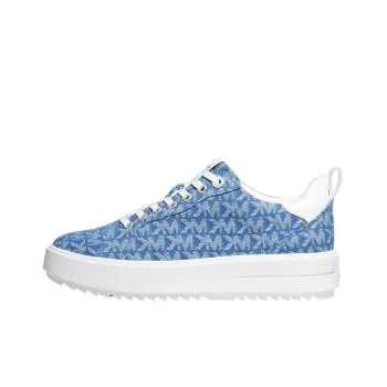 MICHAEL KORS Emmett Low-Top Stylish Skateboarding Shoes Women's Blue