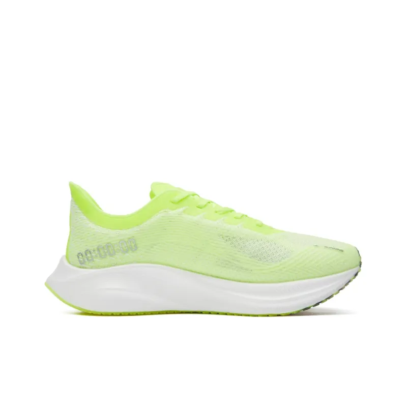 Erke ERKE Extreme Wind Marathon Cushioned Wear Resistant Breathable Low Top Running Shoes Men's Green White-1