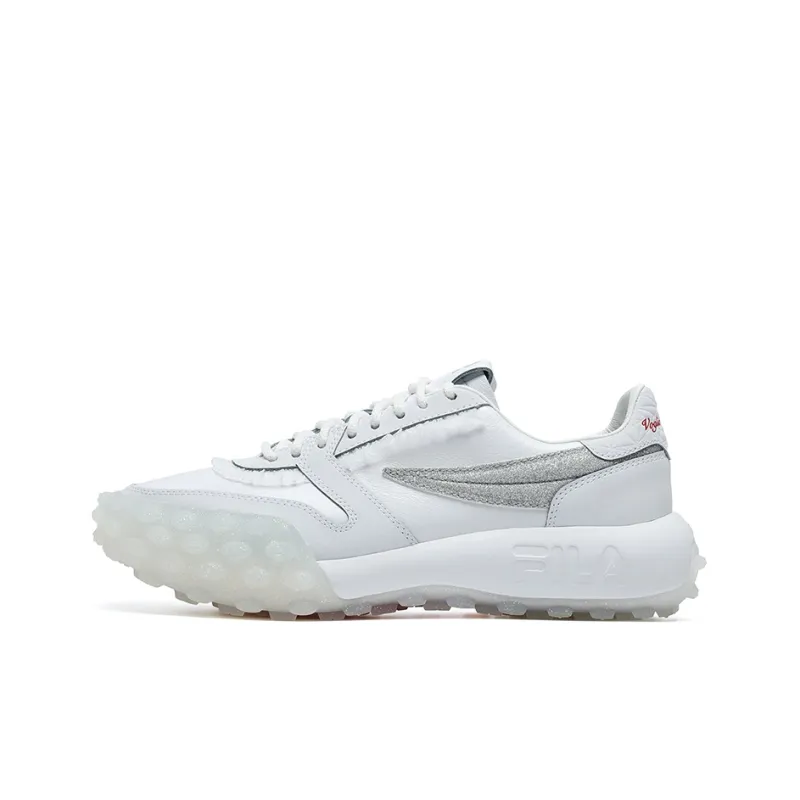 FILA Gara Casual Shoes Women's Low-Top FILA White/Silver-1