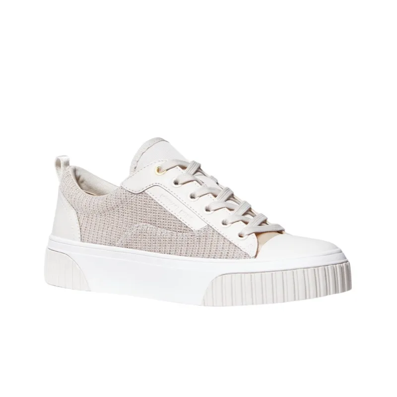MICHAEL KORS Oscar Low-Top Stylish Skateboarding Shoes Women's Ecru-2