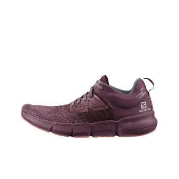 SALOMON Predict Soc Running Shoes Women's Low-Top Burgundy