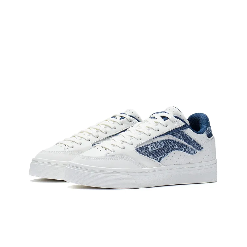 LiNing BadFive Wave 180 Low 'White Blue' Women's-2