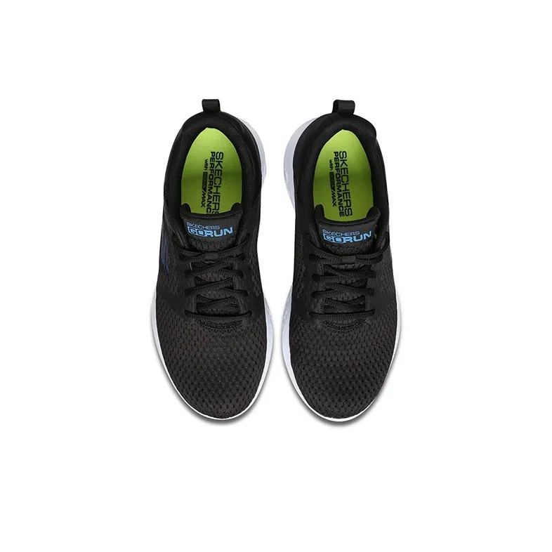 Skechers GO RUN 600 Breathable Low-Top Running Shoes Men's Black-3