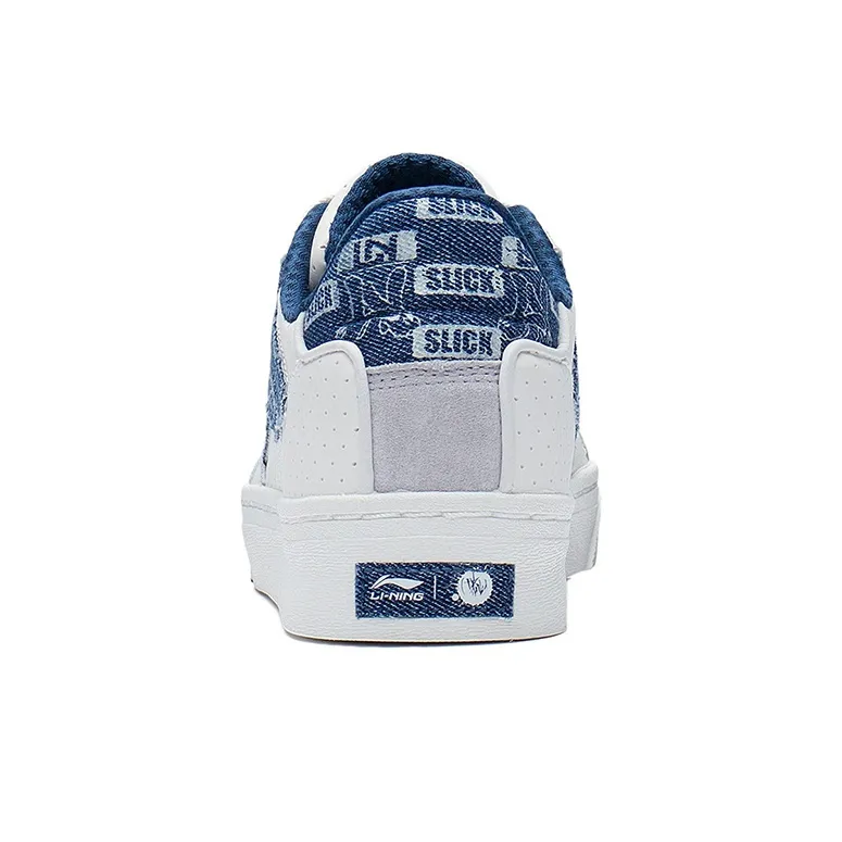 LiNing BadFive Wave 180 Low 'White Blue' Women's-5